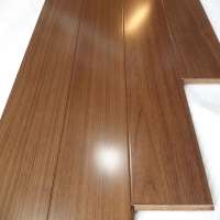 natural color glossy AB grade American walnut engineered wood flooring