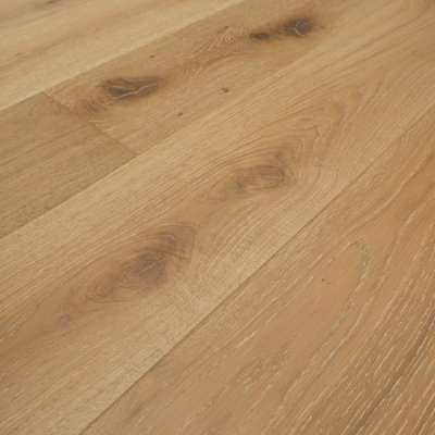 Smoked and white limed  French oak multiplex wood flooring